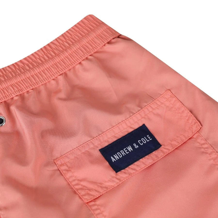 Men's Coral Swim Trunk Shorts 9 Men's Coral Swim Trunk Shorts - Image 7