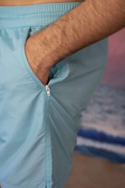 Men's Light Blue Swim Trunk Shorts -Swim Luxe Outfit andrew cole apparel accessories clothing swimwear men s light blue swim trunk shorts 2023 andrew cole men s designer light blue swim trunks shorts 29364996702306