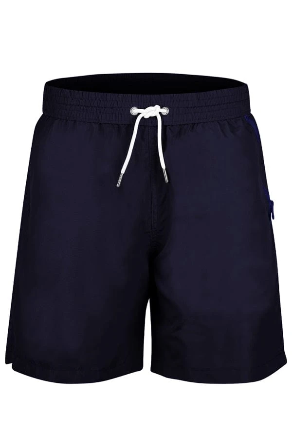 Men's Navy Blue Swim Trunk Shorts 3 Men's Navy Blue Swim Trunk Shorts
