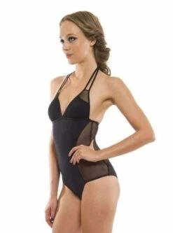 Swim Luxe Outfit 14 Swim Luxe Outfit -Swim Luxe Outfit aquarella apparel accessories clothing swimwear aquarella outlaw black mesh one piece swimsuit swimwear 28023845781602 1