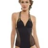 Aquarella Outlaw Black Mesh One Piece Swimsuit Swimwear 2 Aquarella Outlaw Black Mesh One Piece Swimsuit Swimwear -Swim Luxe Outfit aquarella apparel accessories clothing swimwear aquarella outlaw black mesh one piece swimsuit swimwear 28023884480610 1