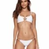 Beach Bunny Lexi White Bralette & Nadia Skimpy Bottom Bikini Swimwear Set -Swim Luxe Outfit beach bunny apparel accessories clothing swimwear extra small extra small white beach bunny lexi white bralette nadia skimpy bottom bikini swimwear set 28056656707682