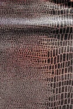 Brown Alligator Embossed Print Cheeky Bikini -Swim Luxe Outfit corpo bonito apparel accessories clothing swimwear brown alligator embossed print cheeky bikini corpo bonito brown alligator embossed cheeky bikini 28085645967458