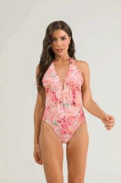 Leblon Way Print Vivian One Piece Swimsuit Swimwear