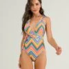 Búzios Vibes Print Leti Plunge One Piece Swimsuit Swimwear -Swim Luxe Outfit corpo bonito apparel accessories clothing swimwear small print buzios vibes print leti plunge one piece swimsuit swimwear 2022 buzios vibes print vivian one piece swimsuit swimwear 28