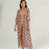 Búzios Vibes Print Tassi Kimono Cover Up Resort Wear -Swim Luxe Outfit corpo bonito apparel accessories clothing swimwear small print buzios vibes print tassi kimono cover up resort wear 2022 buzios vibes print tassi kimono cover up resort wear 284515201