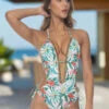 Sunshine Designer Luxury Monokini One Piece Swimsuit 2 Sunshine Designer Luxury Monokini One Piece Swimsuit -Swim Luxe Outfit lateen swimwear apparel accessories clothing swimwear small small print sunshine designer luxury monokini one piece swimsuit 2022 sunshine luxury monokini one piece designer lateen sw