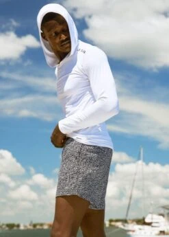 Le Club White Cove Rash Guard -Swim Luxe Outfit le club apparel accessories clothing shirts tops le club white cove rash guard 2022 le club olive cove rash guard 28413040263266