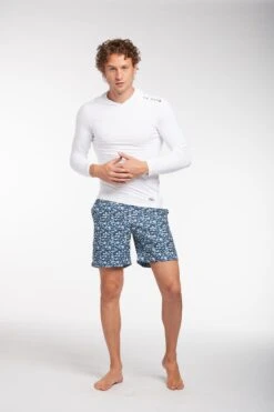 Le Club White Cove Rash Guard