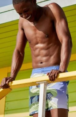 Le Club Men's Swim Trunk Miami Beach Tower 5