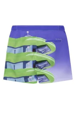 Le Club Men's Swim Trunk Miami Beach Tower 5 -Swim Luxe Outfit le club apparel accessories clothing shorts club men s swim trunk miami beach tower 5 2022 le club men s swim trunk miami beach tower 5 28393077211234