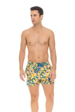 Le Club Men's Swim Trunk Dahlia (Short Or Mid-Length) -Swim Luxe Outfit le club apparel accessories clothing shorts le club men s swim trunk dahlia short or mid length 2022 le club men s swim trunk dahlia 28627290128482