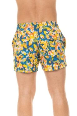 Le Club Men's Swim Trunk Dahlia (Short Or Mid-Length) -Swim Luxe Outfit le club apparel accessories clothing shorts le club men s swim trunk dahlia short or mid length 2022 le club men s swim trunk dahlia 28627290226786