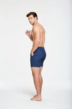 Le Club Men's Swim Trunk Navy Band -Swim Luxe Outfit le club apparel accessories clothing shorts le club men s swim trunk navy band 2022 le club men s swim trunk navy band 28394880761954