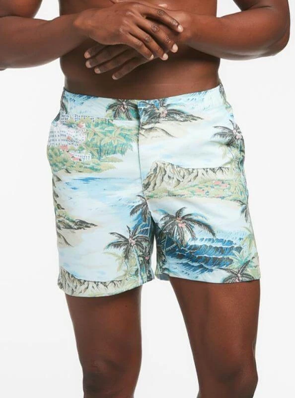 Cole Bay Mid Length Trunk (5.5 Inch Inseam) 6 Cole Bay Mid Length Trunk (5.5 Inch Inseam) - Image 4