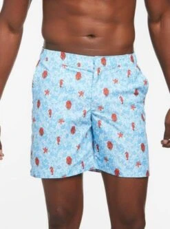 Sile Bay Long Swim Trunk (7 Inch Inseam) -Swim Luxe Outfit le club apparel accessories clothing swimwear sile bay long swim trunk 7 inch inseam 2021 le club men s original swimsuit sile bay long trunk 7 inch inseam 28032426573922