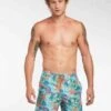 Starfish Long Swim Trunk (7 Inch Inseam) -Swim Luxe Outfit le club apparel accessories clothing swimwear starfish long swim trunk 7 inch inseam 2021 le club men s starfish long trunk 7 inch inseam 28055187751010