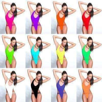 Lila Nikole Bungee One Piece Swimsuit With Brazilian Cut Bottom 4 Lila Nikole Bungee One Piece Swimsuit With Brazilian Cut Bottom - Image 2