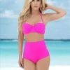 Mapale Hot Pink High Waist Bottom Bikini Swimwear Separates (Black Also Available) 1 Mapale Hot Pink High Waist Bottom Bikini Swimwear Separates (Black Also Available) -Swim Luxe Outfit mapale apparel accessories clothing swimwear mapale hot pink high waist bottom bikini swimwear separates black also available 28366829551714