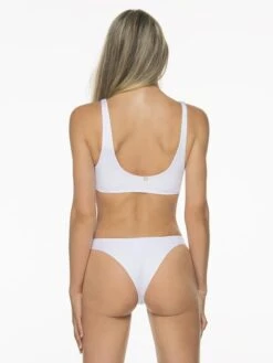Liliana Montoya White Bikini Heart Shiny Bottom Bikini Swimwear Separate -Swim Luxe Outfit montoya apparel accessories clothing swimwear liliana montoya white bikini heart shiny bottom bikini swimwear separate 12051803078754 1