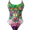 Liliana Montoya GAiA Amazonia Jaguar Adjustable Strap One Piece Trikini -Swim Luxe Outfit montoya apparel accessories clothing swimwear small print liliana montoya gaia amazonia jaguar adjustable strap one piece trikini 2021 sexy liliana montoya gaia amazonia jaguar one pi
