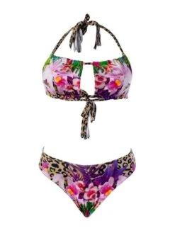 Liliana Montoya GAiA Amazonia Jaguar Bandeau Top & Cheeky Bottom Set