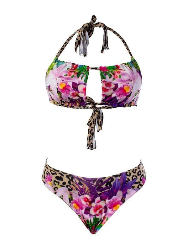 Liliana Montoya GAiA Amazonia Jaguar Bandeau Top & Cheeky Bottom Set 3 Liliana Montoya GAiA Amazonia Jaguar Bandeau Top & Cheeky Bottom Set