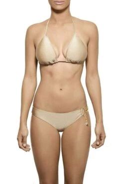 Notorious Swimwear Gold Chains Of Love Triangle Top & Cheeky Scrunch Bottom Swimsuit Bikini Set -Swim Luxe Outfit notorious swimwear apparel accessories clothing swimwear notorious swimwear gold chains of love triangle top cheeky scrunch bottom swimsuit bikini set 28016306749538 1