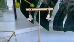 Rose Gold Butterfly Earrings -Swim Luxe Outfit olganikoza earrings rose gold butterfly earrings 28783952330850