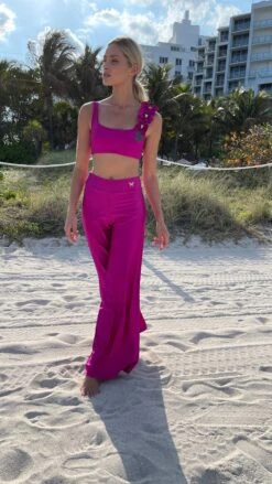 Fisher Island Pants -Swim Luxe Outfit olganikoza fisher island pants 28783919005794