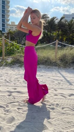 Fisher Island Pants -Swim Luxe Outfit olganikoza fisher island pants 28783919038562 1