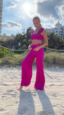 Fisher Island Pants -Swim Luxe Outfit olganikoza fisher island pants 28783919071330