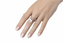 Silver Swirl Butterfly Ring 12 Silver Swirl Butterfly Ring -Swim Luxe Outfit olganikoza silver swirl butterfly ring 28783940272226 1