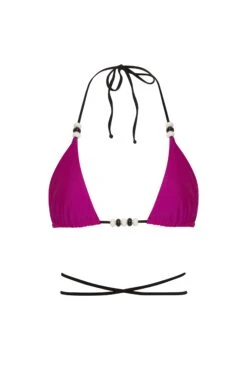 Cattleya Triangle Top 12 Cattleya Triangle Top -Swim Luxe Outfit olganikoza xs pink black reversible cattleya triangle top 28783946465378