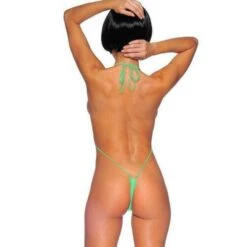 Black Extreme Micro Slingshot G-String Thong Monokini Bikini One Piece Swimsuit Swimwear -Swim Luxe Outfit sohot swimwear apparel accessories clothing swimwear black extreme micro slingshot g string thong monokini bikini one piece swimsuit swimwear 28090226868322