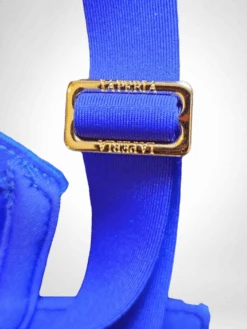 Le Perla Two Tone Blue Luxury Balconette Bikini Top & Tie Side Brazilian Bottom Swimsuit -Swim Luxe Outfit sohot swimwear le perla two tone blue luxury balconette bikini top tie side brazilian bottom swimsuit 2022 le perla sexy blue ryder balconette bikini swimsuit 28603295465570 2